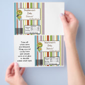 2 Hershey's Large Bar Wrapper Oerwoud Tales Safari Flyer (Hand)