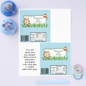 2 Hershey's Large Bar Wrapper Rain-forest Oerwoud Flyer (Enkel)