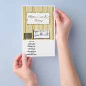 2 Hershey's Large Bar Wrapper Sandy Beach Flyer (Hand)