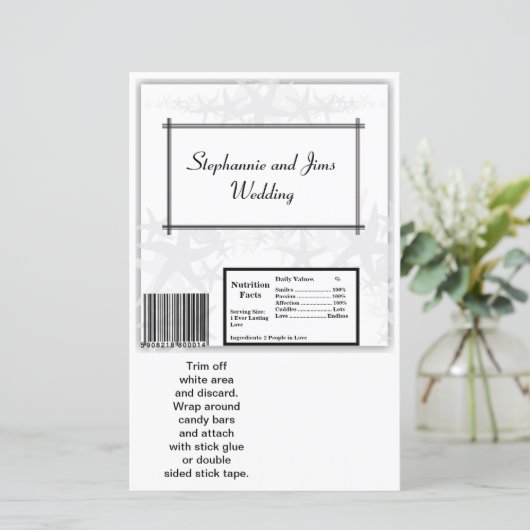 2 Hershey's Large Bar Wrapper Summer Love & Shells (Staand voorkant)