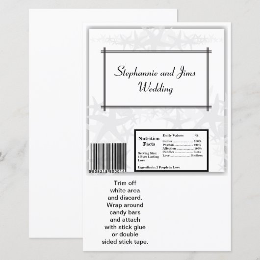 2 Hershey's Large Bar Wrapper Summer Love & Shells (Voorkant / Achterkant)