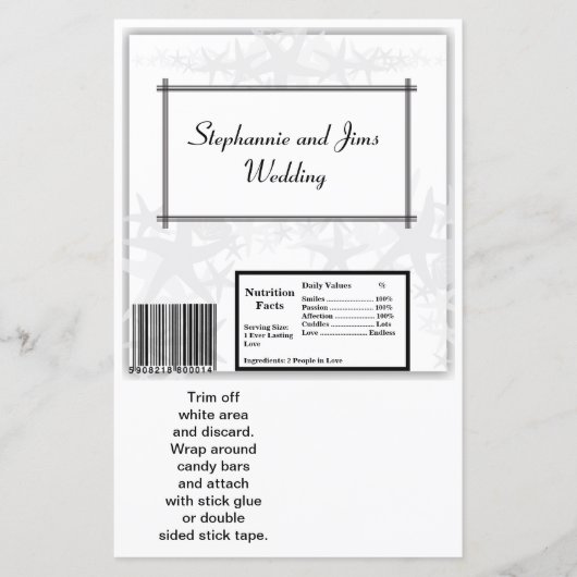 2 Hershey's Large Bar Wrapper Summer Love & Shells (Voorkant)