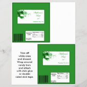 2 Hershey's Large Bar Wrapper Sweet 16 Green Flyer (Voorkant)