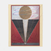 2, Hilma af Klint Fleece Deken (Voorkant)
