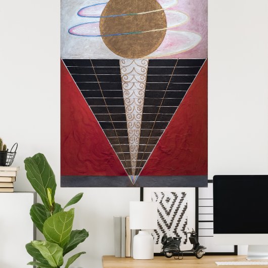 2, Hilma af Klint Poster (Thuiskantoor)