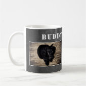 2 Hondeneigenaar Chalkboard Naam Foto Koffiemok (Links)