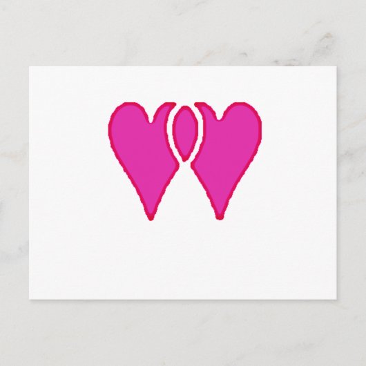 2 Hoort samen de Sjabloon van de Liefde RB Briefkaart (Voorkant)