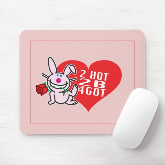 2 Hot 2 B 4got Muismat (Met muis)