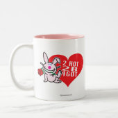 2 Hot 2 B 4got Tweekleurige Koffiemok (Links)