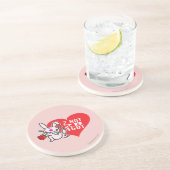 2 Hot 2 B 4got Zandsteen Onderzetter (Zijkant)