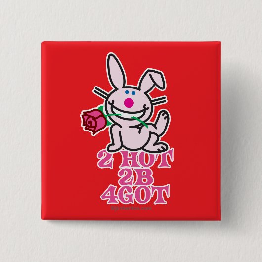 2 hot vierkante button 5,1 cm (Voorkant)