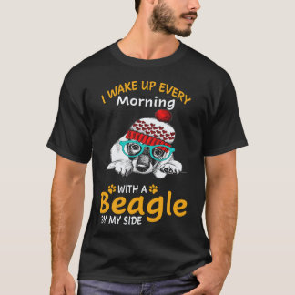 2 Ik word elke ochtend wakker met een Beagle naast T-shirt