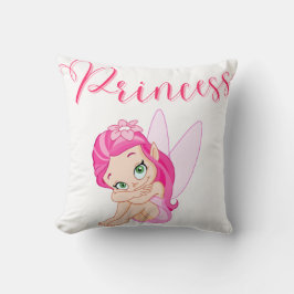 2 in 1 roze prinses Fairy Sierkussen