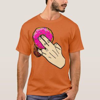 2 IN DE PINK EN ÉÉN IN HET STINKDOUGHNUT T-SHIRT
