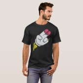 2 in de roze 1 in de stink donut Classic T-Shirt (Voorkant volledig)