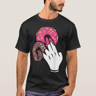 2 in de roze 1 in de Stink Funny Dirty Humor Sho T-shirt