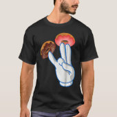 2 in het roze 1 in de stomp t-shirt (Voorkant)