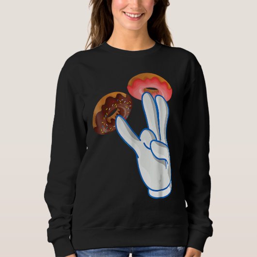 2 in het roze 1 in de stomp trui (Voorkant)