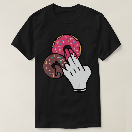 2 in het roze 1 in het Stink Shirt Funny Dirty Hum (Design voorkant)