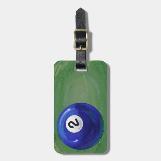 2-inch bagagelabel (Voorkant verticaal)