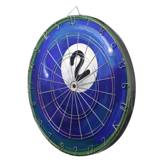 2-inch dartbord (Voorkant Rechts)