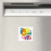 2 inch Square Magnet (Insitu (Vaatwasser))