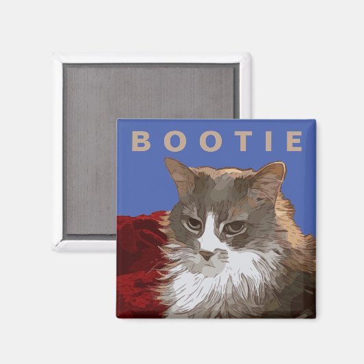 2 inch Square Magnet (Voorkant / Achterkant)