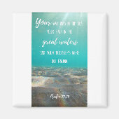 2 inch Square Magnet - Ancient Waters Magnet 1 (Voorkant)