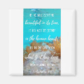 2 inch Square Magnet - Ancient Waters Magnet 2 (Voorkant)