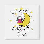 2 Inch Square Magnet met scriptie (Voorkant)