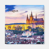 2 Inch Square Magnet Prague (Voorkant)