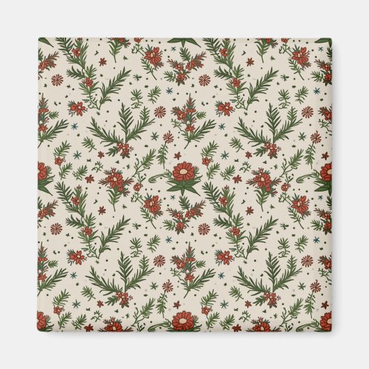 2 inch vierkante magneet voor Kerstmis (Voorkant)