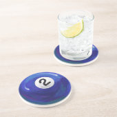 2-inch zandsteen onderzetter (Zijkant)