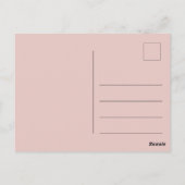 2 Ineengestrengelde harten met Initialen Save the  Briefkaart (Achterkant)