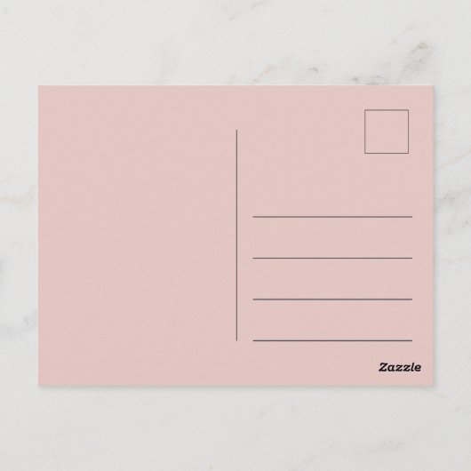 2 Ineengestrengelde harten met Initialen Save the Briefkaart (Achterkant)