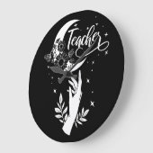 2- Inspirerend leraar sjirt, minimalistische leraa Grote Klok (Hoek)