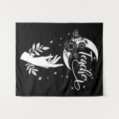 2- Inspirerend leraar sjirt, minimalistische leraa Wandkleed (Voorkant (horizontaal))