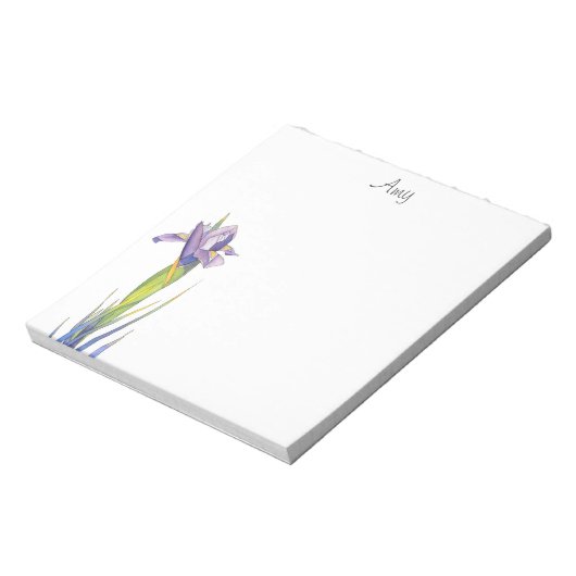 2 iris notitieblok (Linkerzijde)