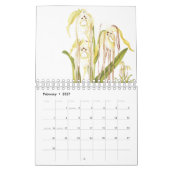 2 jaar 2016 Botanische bloemenkalender Kalender (Feb 2027)