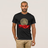 2 jaar AA Jubileum Coin Red Ribbon T-shirt (Voorkant volledig)