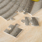 2 Jaar AA Jubileum Gefeliciteerd Serenity Legpuzzel (Zijkant)