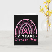 2 jaar Borstkankervrije overlevende vrouwen Kaart (Gele Bloem)