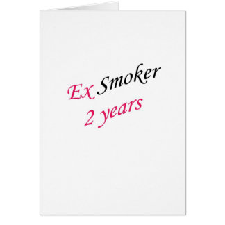 2 jaar ex-roker
