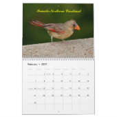 2 jaar Kalender voor vogels vanaf januari 2013 (Feb 2027)