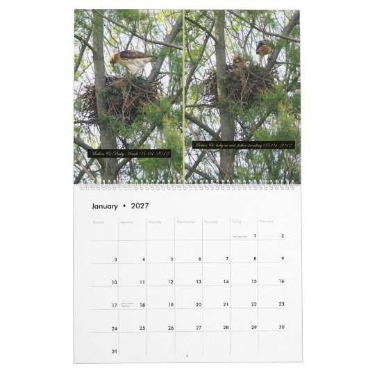 2 jaar kalender-/vrachtwagenontwikkeling/ Robert E Kalender (Jan 2027)