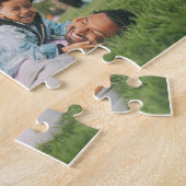 2 jaar nuchter, 4 fotocollage, aangepaste naam legpuzzel (Zijkant)