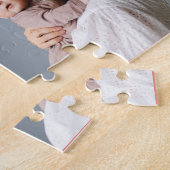 2 jaar nuchter, 4 fotocollage, aangepaste naam legpuzzel (Zijkant)