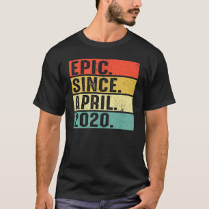 2 jaar oud epic sinds 2020 2e verjaardag 1 t-shirt