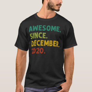 2 jaar oud Geweldige sinds december 2020 2e geboor T-shirt