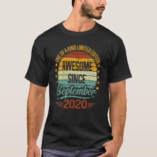 2 jaar oud Geweldige sinds september 2020 2e geboo T-shirt
